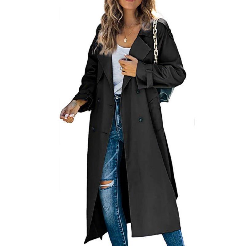 Brielle Trench Long Woman – Elegant, Light & Ideal for Spring and Autumn