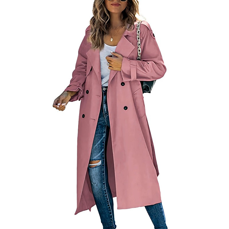 Brielle Trench Long Woman – Elegant, Light & Ideal for Spring and Autumn