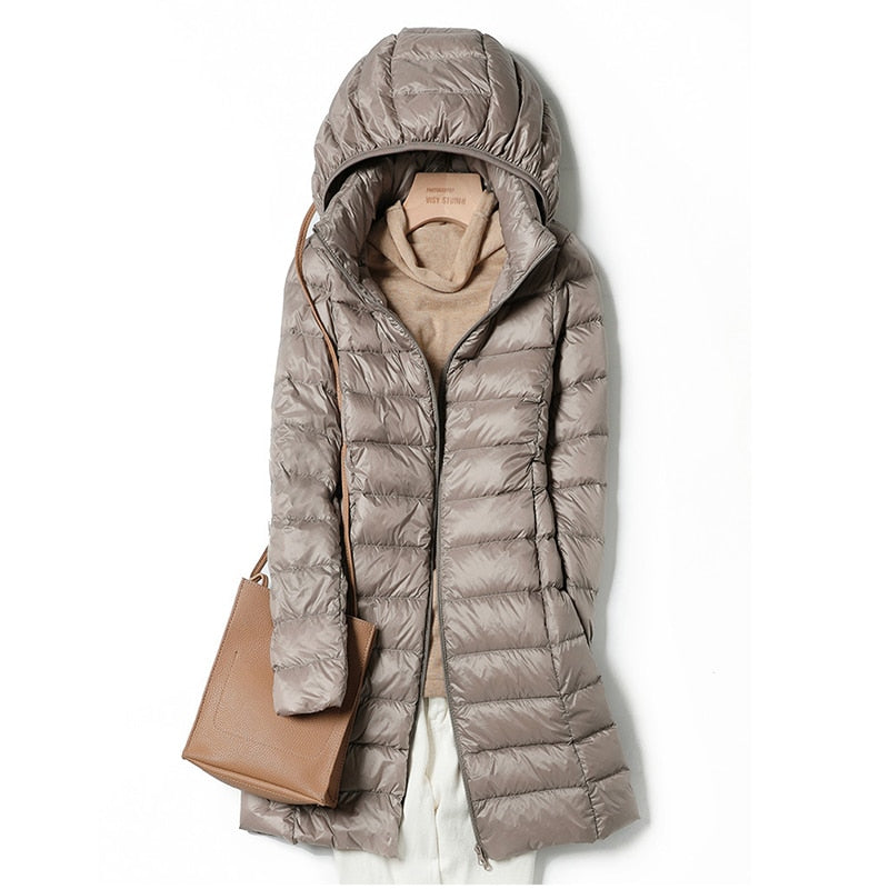 Carla Donsjack Dames – Ultralichte Warme Jas met Modern Ontwerp & Dagelijks Comfort