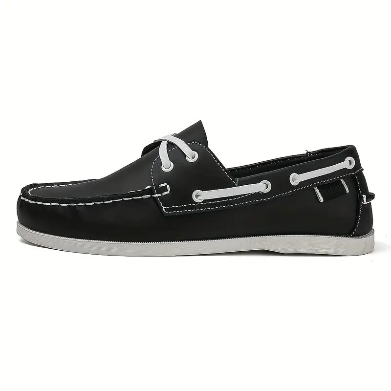 Lucas Chaussures Bateau Homme – Retro pohodlné a elegantní kožené mokasíny