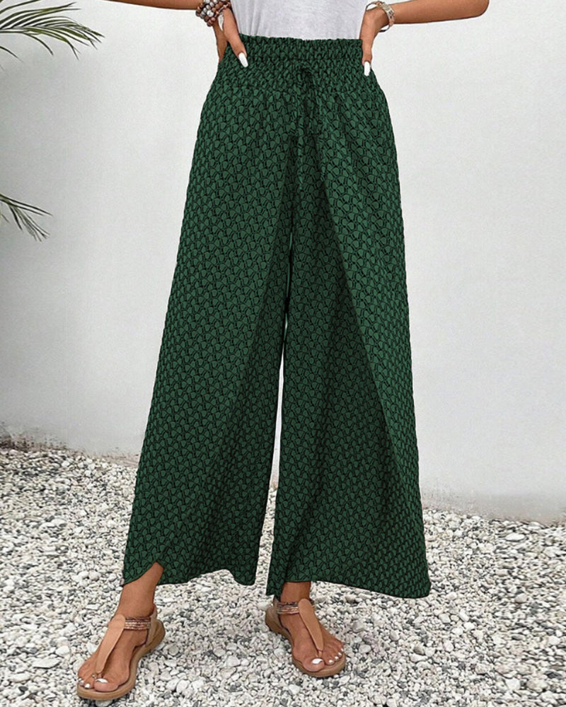 Henriette Pantalon Large Femme – Vysoký pas, lichotivý střih a pohodlná látka