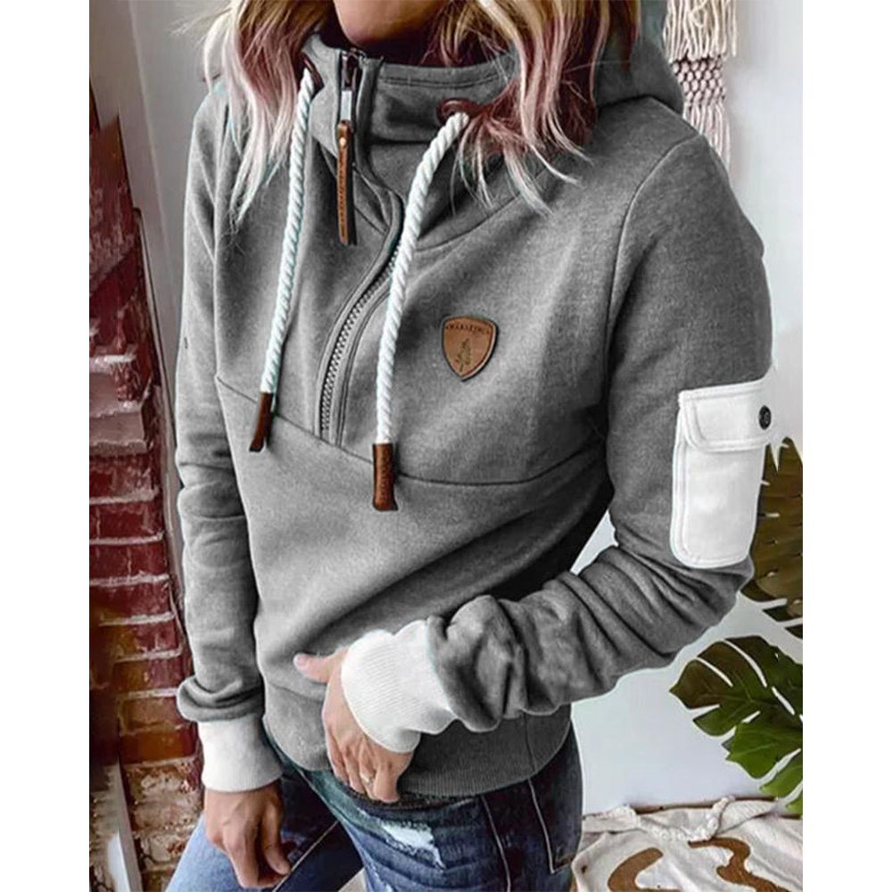 Aarohi Sweat à capuche premium pour femme – Dickes und weiches Mesh mit lässigem Schnitt & verstellbarer Kapuze