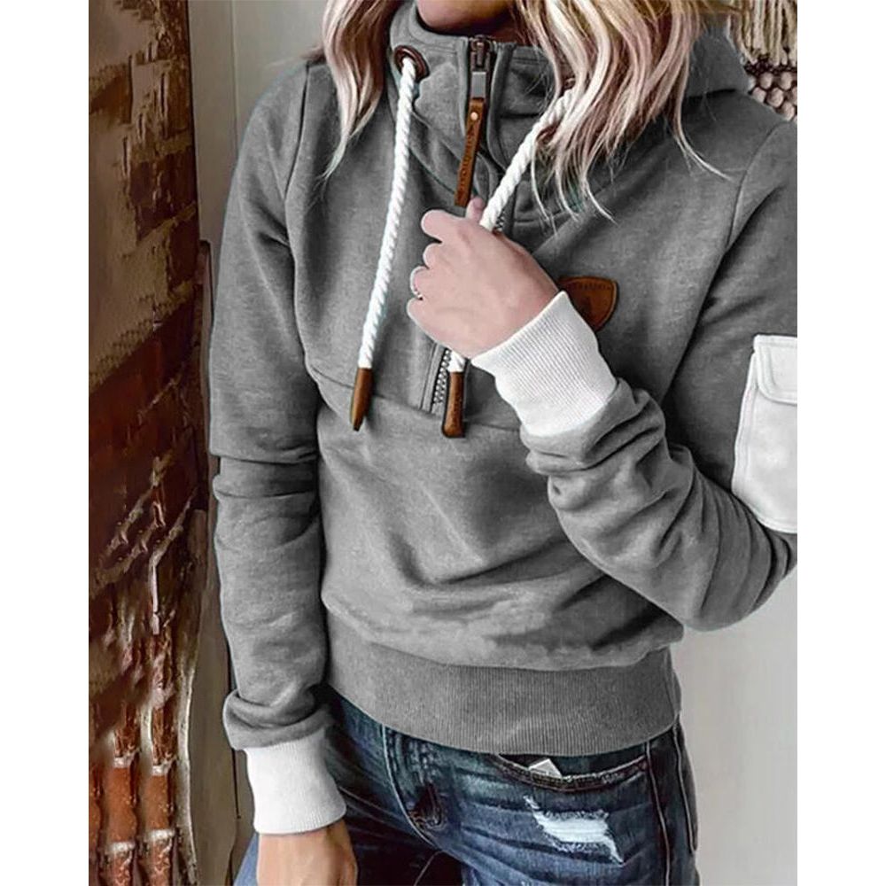 Aarohi Sweat à capuche premium pour femme – Dickes und weiches Mesh mit lässigem Schnitt & verstellbarer Kapuze