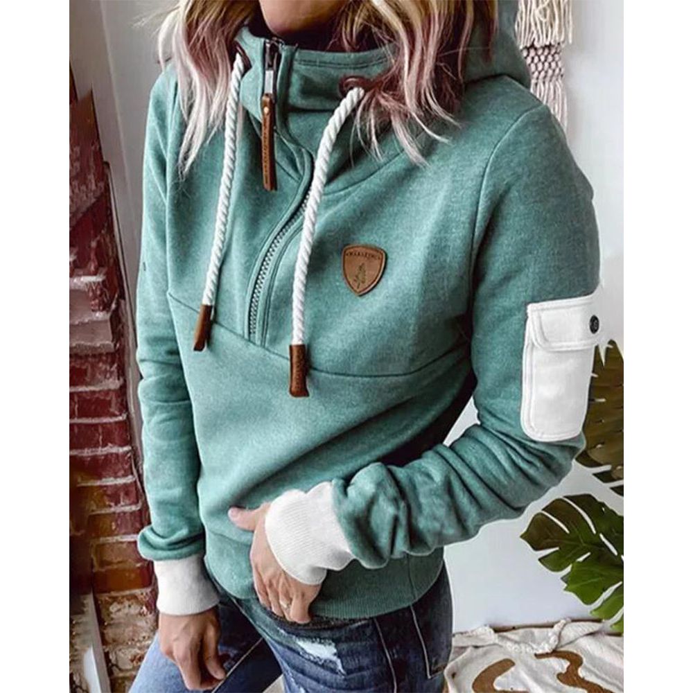 Aarohi Sweat à capuche premium pour femme – Dickes und weiches Mesh mit lässigem Schnitt & verstellbarer Kapuze
