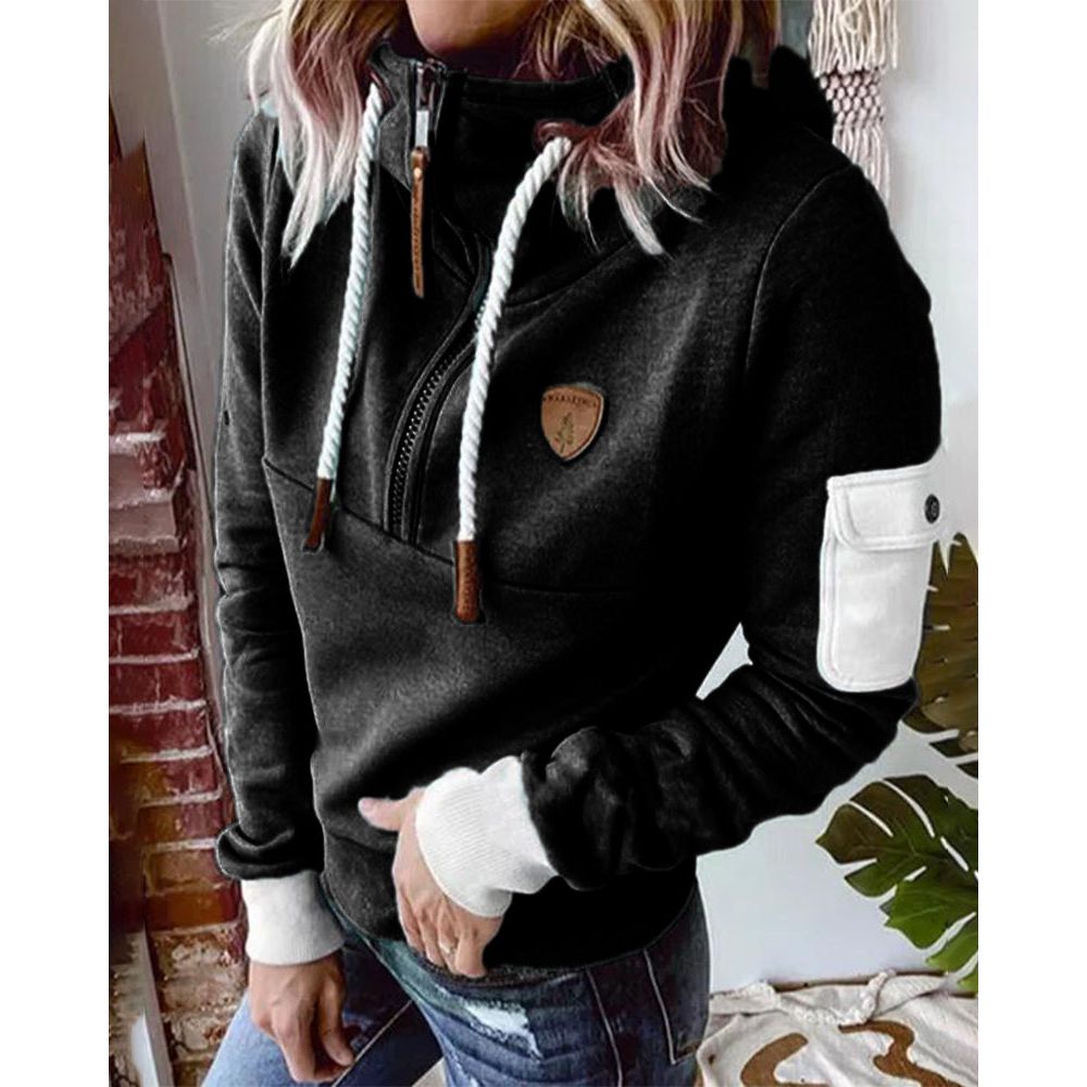 Aarohi Sweat à capuche premium pour femme – Dickes und weiches Mesh mit lässigem Schnitt & verstellbarer Kapuze