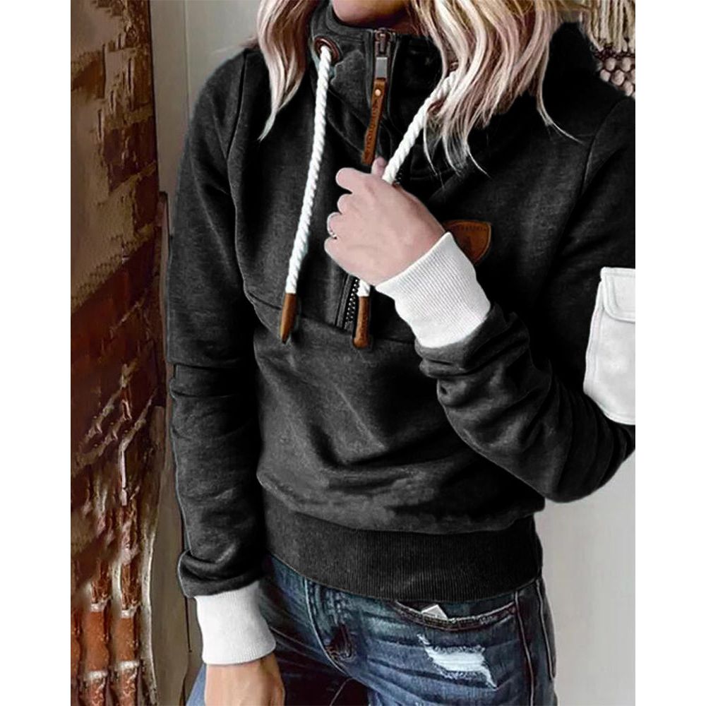 Aarohi Sweat à capuche premium pour femme – Dickes und weiches Mesh mit lässigem Schnitt & verstellbarer Kapuze