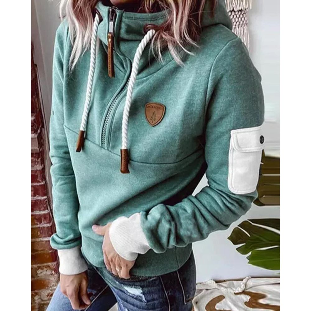 Aarohi Sweat à capuche premium pour femme – Dickes und weiches Mesh mit lässigem Schnitt & verstellbarer Kapuze