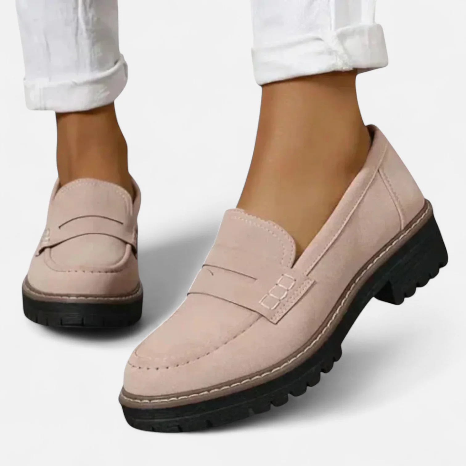 Keanna Mocassins Femme – Chaussures Confortables avec Soutien Plantaire & Style Élégant