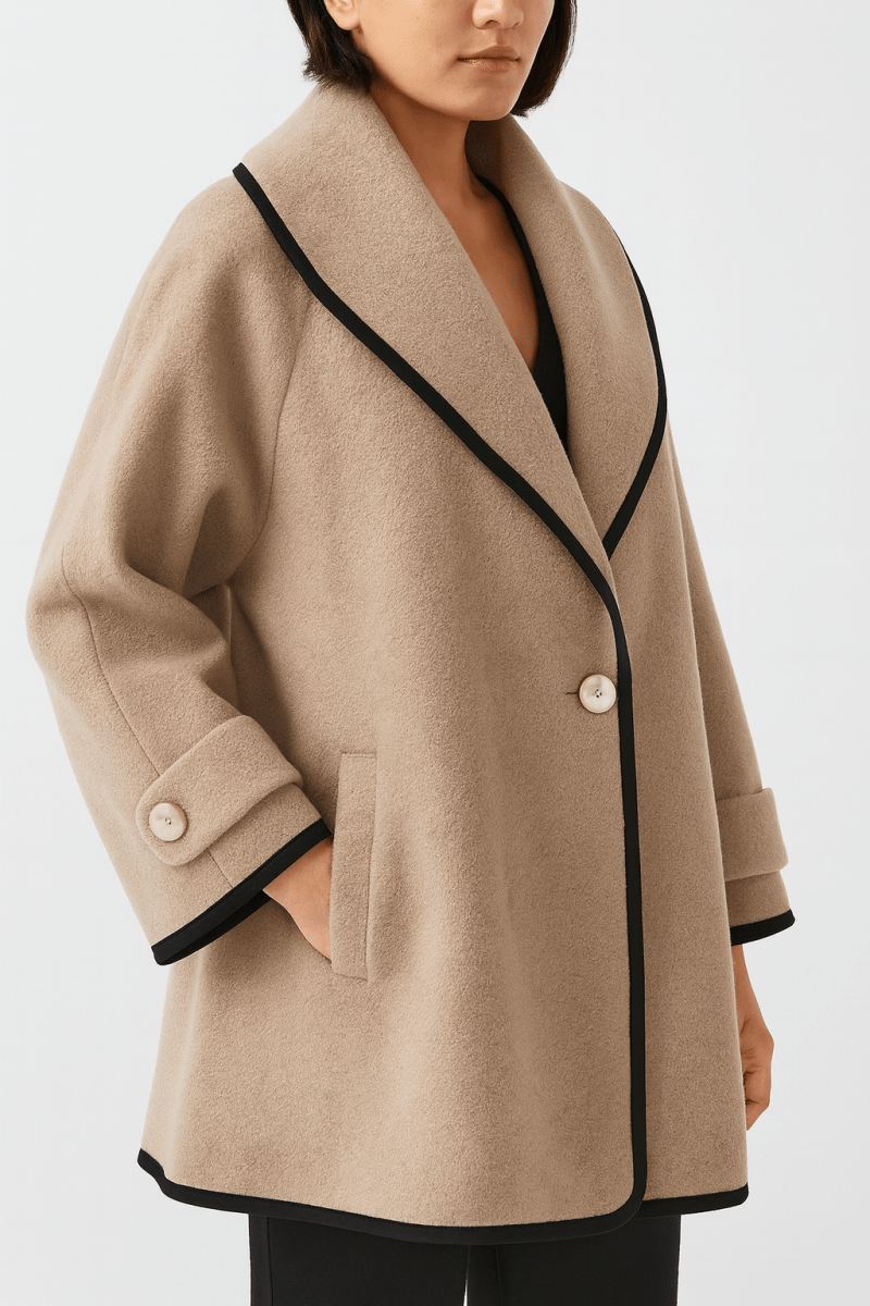 Lillian Women's Oversize Coat – Elegant & Comfortable Long Coat for Autumn/Winter
