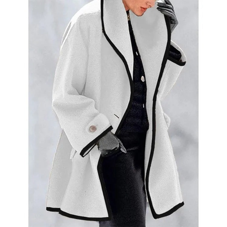 Lillian Women's Oversize Coat – Elegant & Comfortable Long Coat for Autumn/Winter