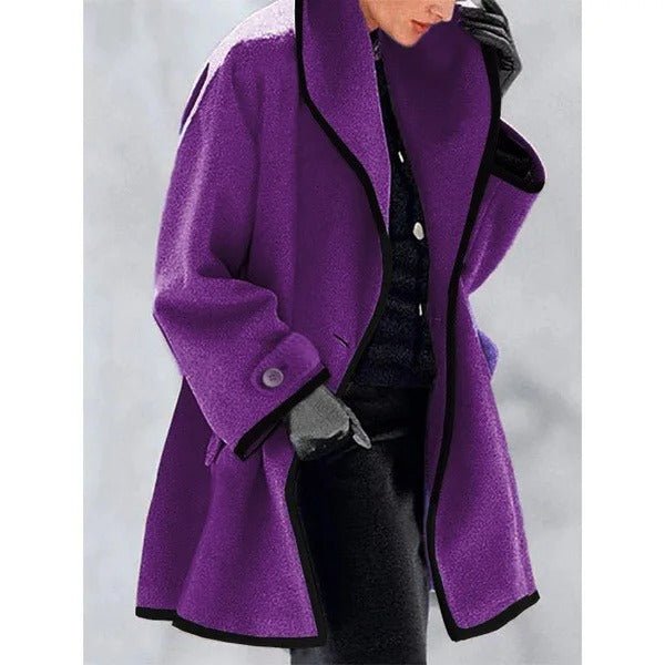 Lillian Women's Oversize Coat – Elegant & Comfortable Long Coat for Autumn/Winter