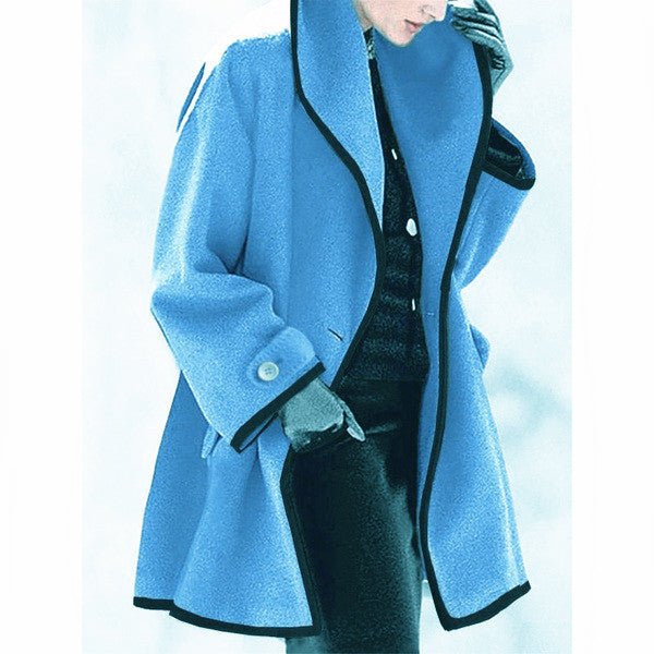 Lillian Women's Oversize Coat – Elegant & Comfortable Long Coat for Autumn/Winter