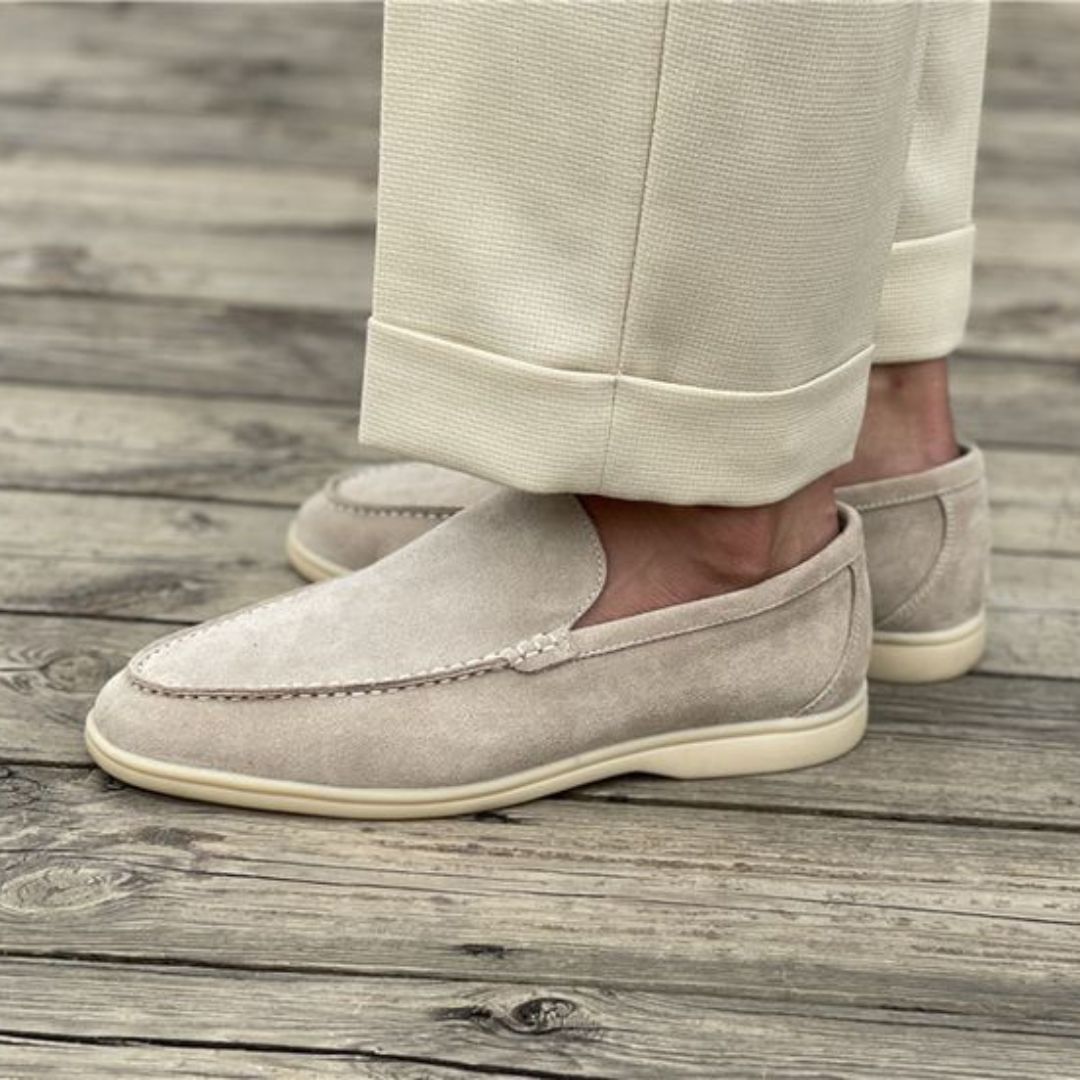 Edward mokasíny pánské – elegantní semišové boty s pohodlnou podrážkou a univerzálním stylem