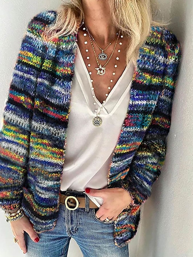 Alayna Cardigan Femme – Léger, Élégant & Confortable pour un Style Printanier Raffiné