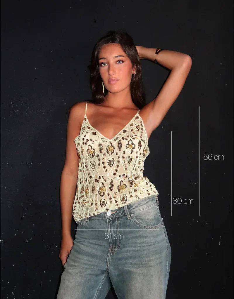 Kate Haut Femme – Elegantný top zdobený luxusnými detailmi a pohodlným strihom