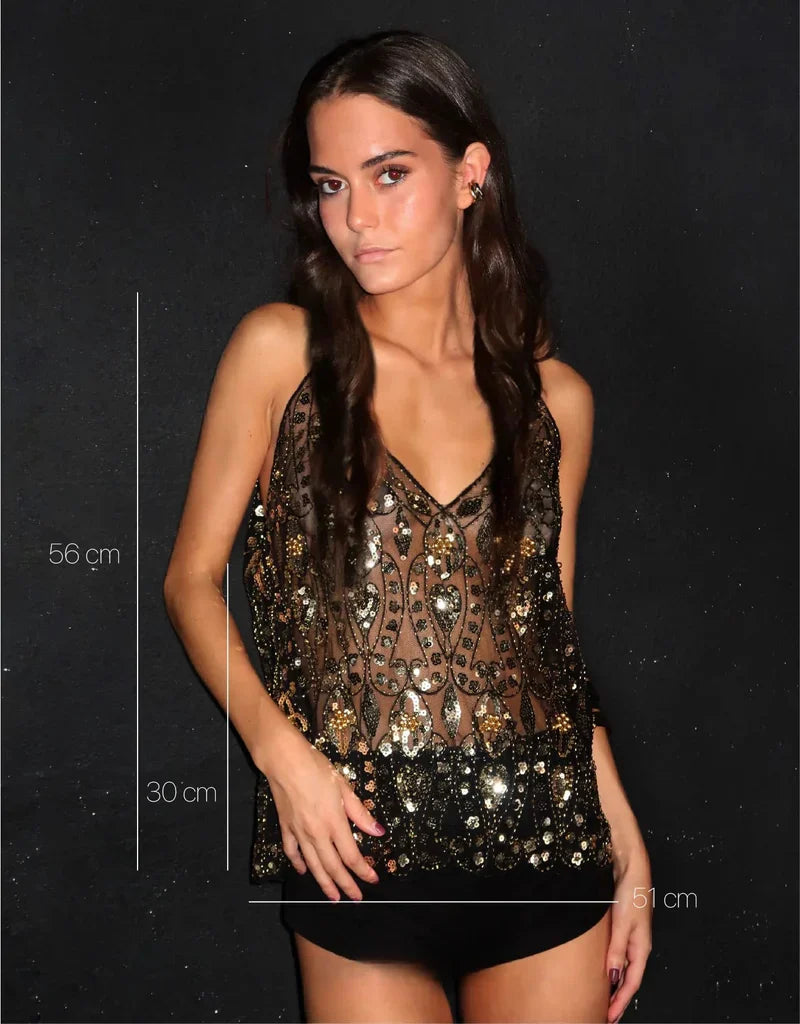 Kate Haut Femme – Elegantný top zdobený luxusnými detailmi a pohodlným strihom