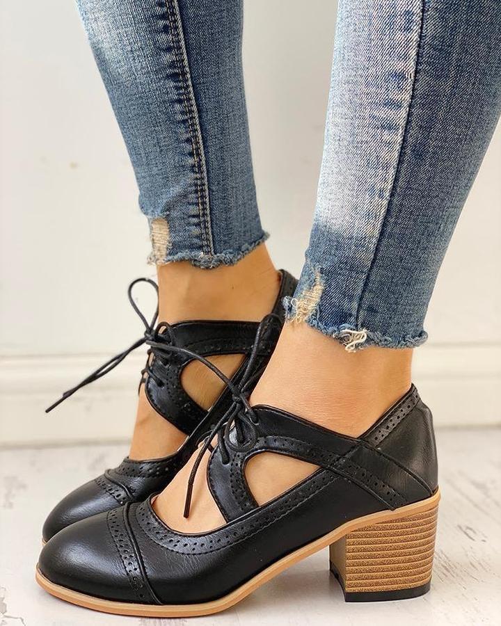 Chaussures Vintage Femme Rianna – Escarpins Rétro Faits Main avec Semelle Intérieure Confortable & Design Intemporel