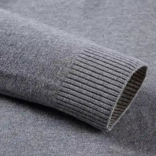 Golf męski Kian – elegancki, ciepły i wygodny z mieszanki wełny kaszmirowej