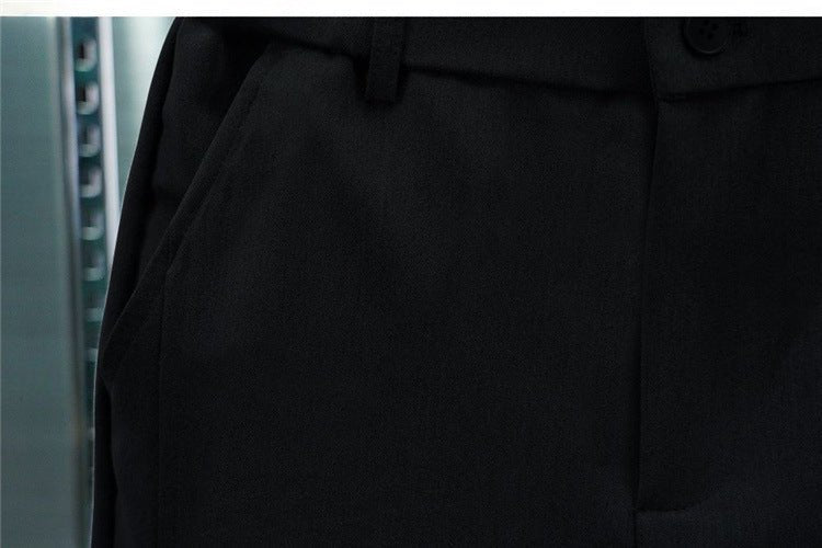 Leo Men's Stretch Pants – Modern slim pants with elastic waistband & smart casual style