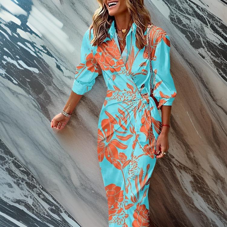 Robe portefeuille femme Miral – Croială elegantă, siluetă flatantă & design estival