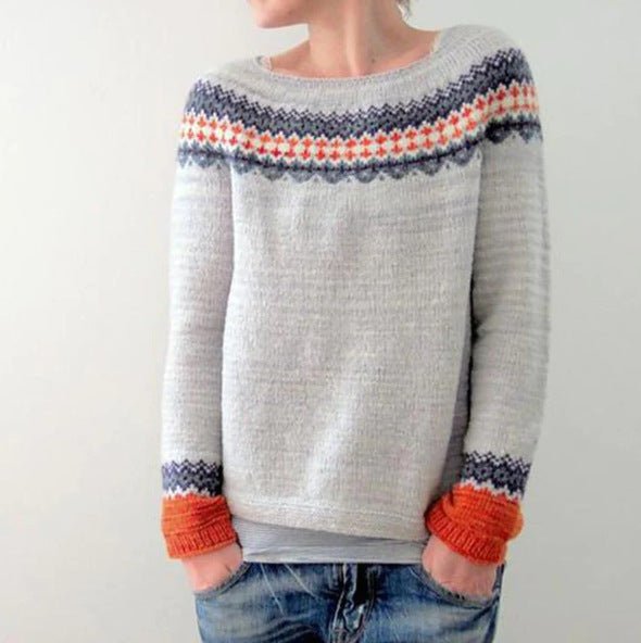 Charleigh Pull en Maille Femme – blød og varm trøje med elegant og alsidigt design
