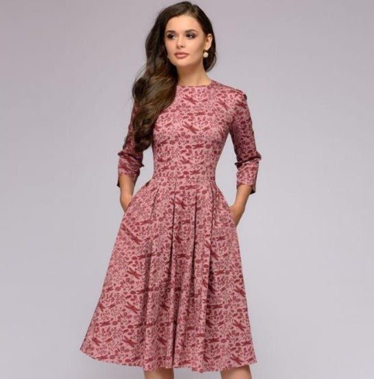 Maia Robe de Soirée Femme – Élégante Robe Satinée avec Coupe Flatteuse pour Occasions Festives