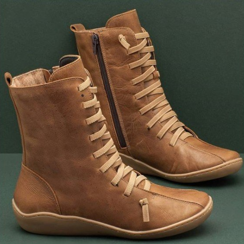 Andrea Bottes Femme – Bottines Artisanales Élégantes & Confortables avec Semelle