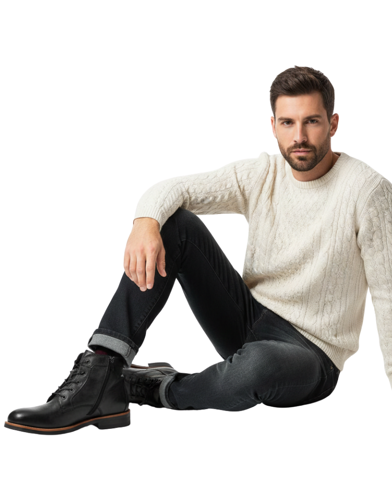 Lucio Bottes Herre – Holdbart Kunstlæder, Behagelig Stødabsorbering & Elegant Stil