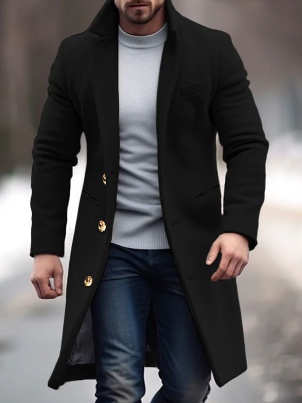 Cappotto invernale da uomo Cris: caldo, comodo ed elegante