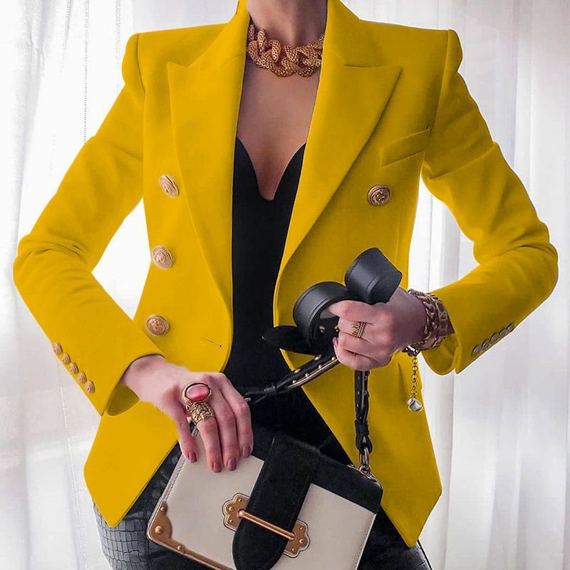 Hailey Blazer Femme Élégant – Blazer Luxueux & Confortable au Style Chic Polyvalent